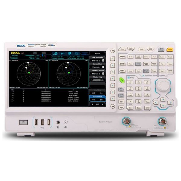 rigol rsa3030n ocxo real time spectrum analyzer front